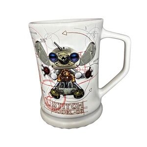 Disney Parks Stitch Model 03 Robot Blueprint Coffee Mug Exclusive